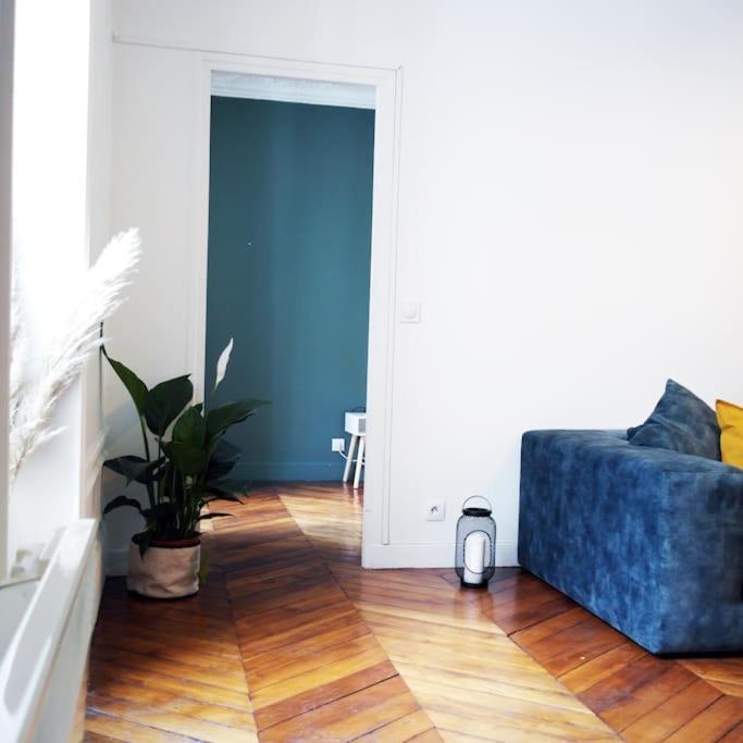 Appartement Haussmanannien Cosy - Republique Paris Dış mekan fotoğraf